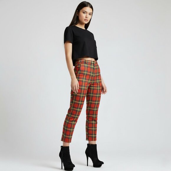 L.A.M.B. NOSS EMBOSSED FUR PEDASTAL PLATFORM STILLETTO BOOTIE - Picture 10 of 11